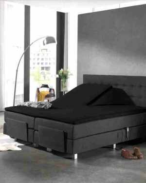 Dreamhouse Splittopper Hoeslaken Zwart