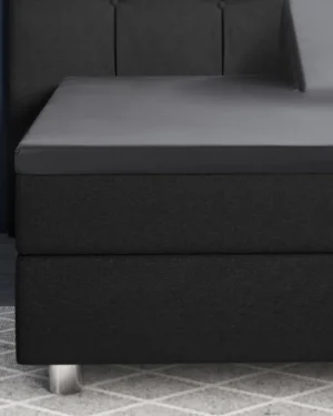 Primaviera deluxe Hoeslaken Splittopper Satijn Anthracite