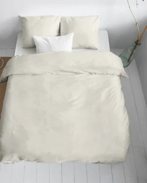 Primaviera Uni Satin Cream Dekbedovertrek