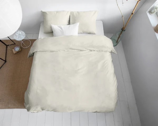 Primaviera Uni Satin Cream Dekbedovertrek