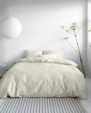 Primaviera Uni Satin Cream Dekbedovertrek