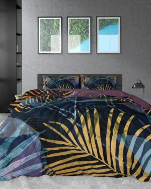 Dreamhouse Wild Marina Navy Dekbedovertrek