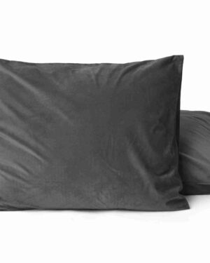 Sleeptime Velvet Kussensloop Antraciet