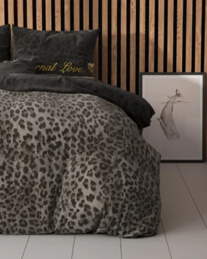 Sleeptime Eternal Love dekbedovertrek - Zwart