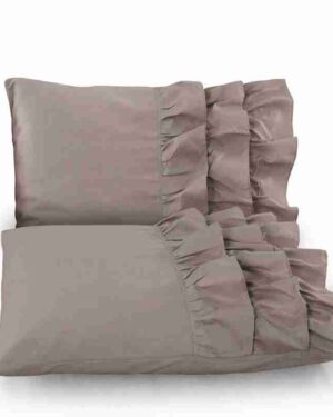 Dreamhouse Cyprus Dekbedovertrek taupe