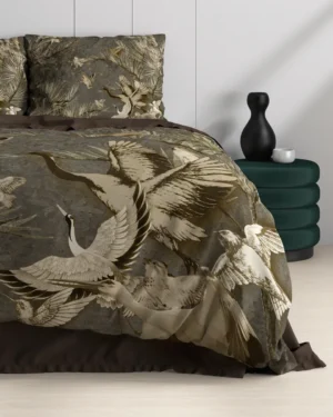 Dreamhouse Wild Aurelien Dekbedovertrek Taupe