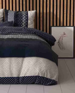 Sleeptime Elegance Elisabeth Navy Dekbedovertrek