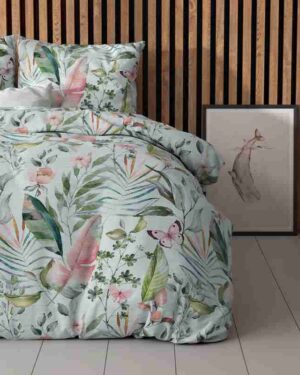 Sleeptime Elegance Mika Groen Dekbedovertrek