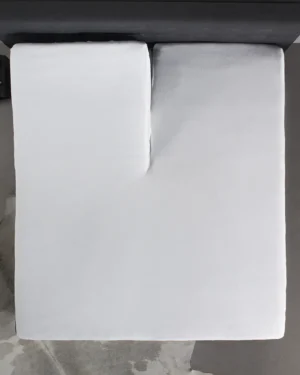 Dreamhouse Splittopper Molton Hoeslaken wit