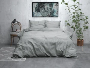 Sleeptime Flanel Jason Grey dekbedovertrek