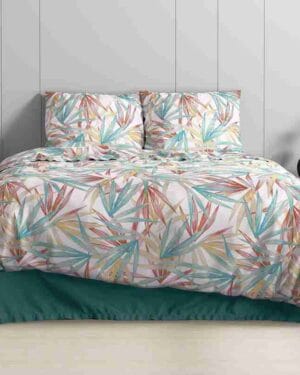 Dreamhouse Satin Aster Multi Dekbedovertrek