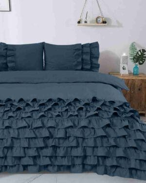 Dreamhouse Cyprus Dekbedovertrek Blauw - luxe slaaptextiel