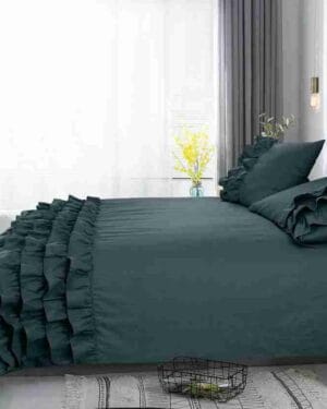 Dreamhouse Cyprus Dekbedovertrek groen - luxe slaaptextiel