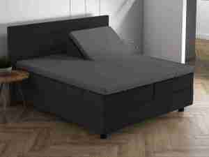 Dreamhouse Dubbel Jersey Splittopper Hoeslaken Antraciet