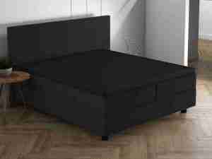 Dreamhouse Dubbel Jersey Topper Hoeslaken Zwart