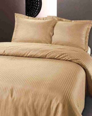 Zensation Hotel Dallas Taupe Dekbedovertrek