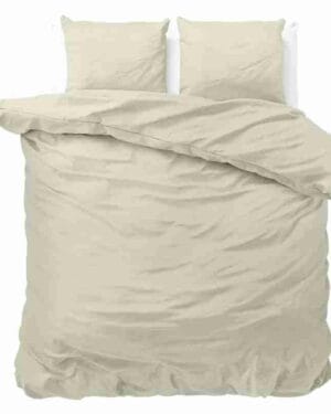 Zensation Hotel Satin Point Creme Dekbedovertrek