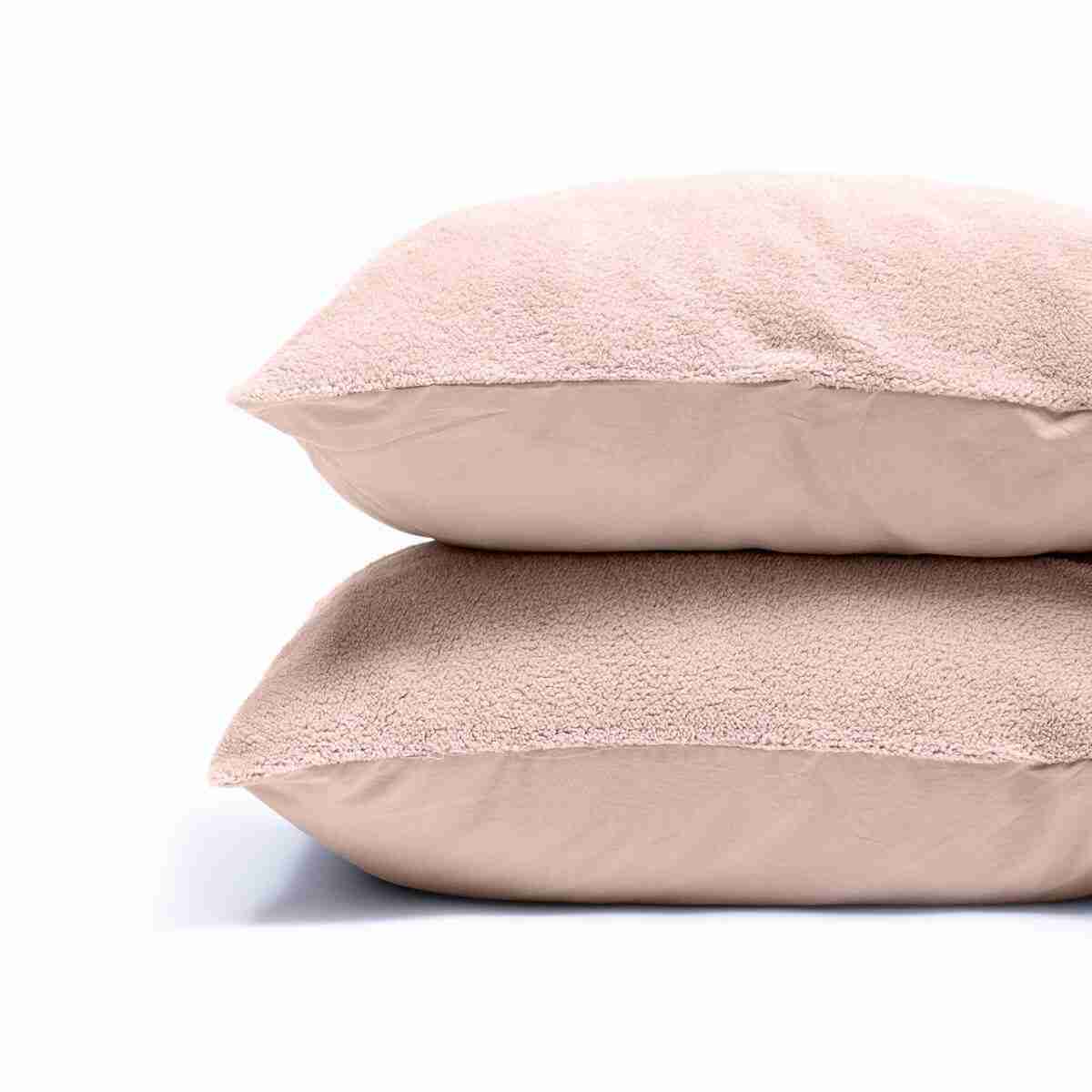 Sleeptime Teddy kussenslopen Roze - 2-pack Sleeptime Teddy kussenslopen roze 1 Sleeptime Teddy kussenslopen Roze