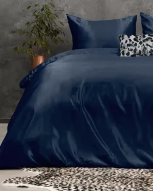 Sleeptime Beauty Skin Care Dekbedovertrek Navy