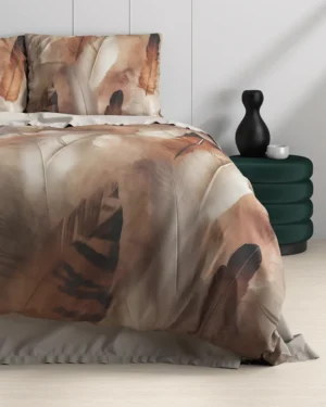 Dreamhouse Feathura Dekbedovertrek Taupe