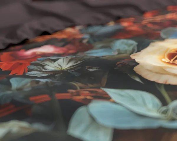 Dreamhouse Flower Artistic Dekbedovertrek Multi - Afbeelding 2