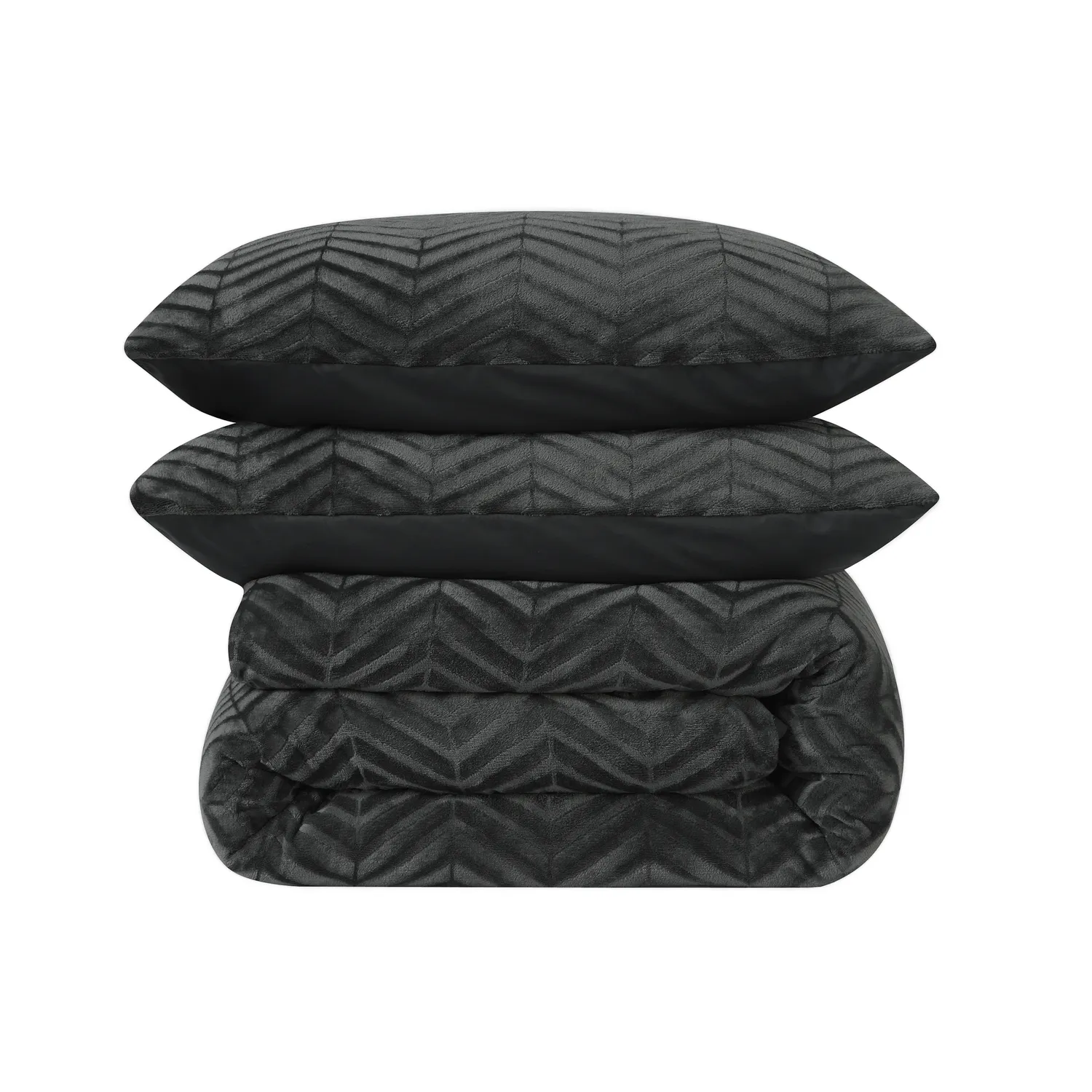 Sleeptime Teddy Chevron Dekbedovertrek Antraciet – Luxe en Warmte in Één Sleeptime Teddy Chevron Dekbedovertrek Antraciet 2 Sleeptime Teddy Chevron Dekbedovertrek Antraciet – Luxe en Warmte in Één - Afbeelding 6