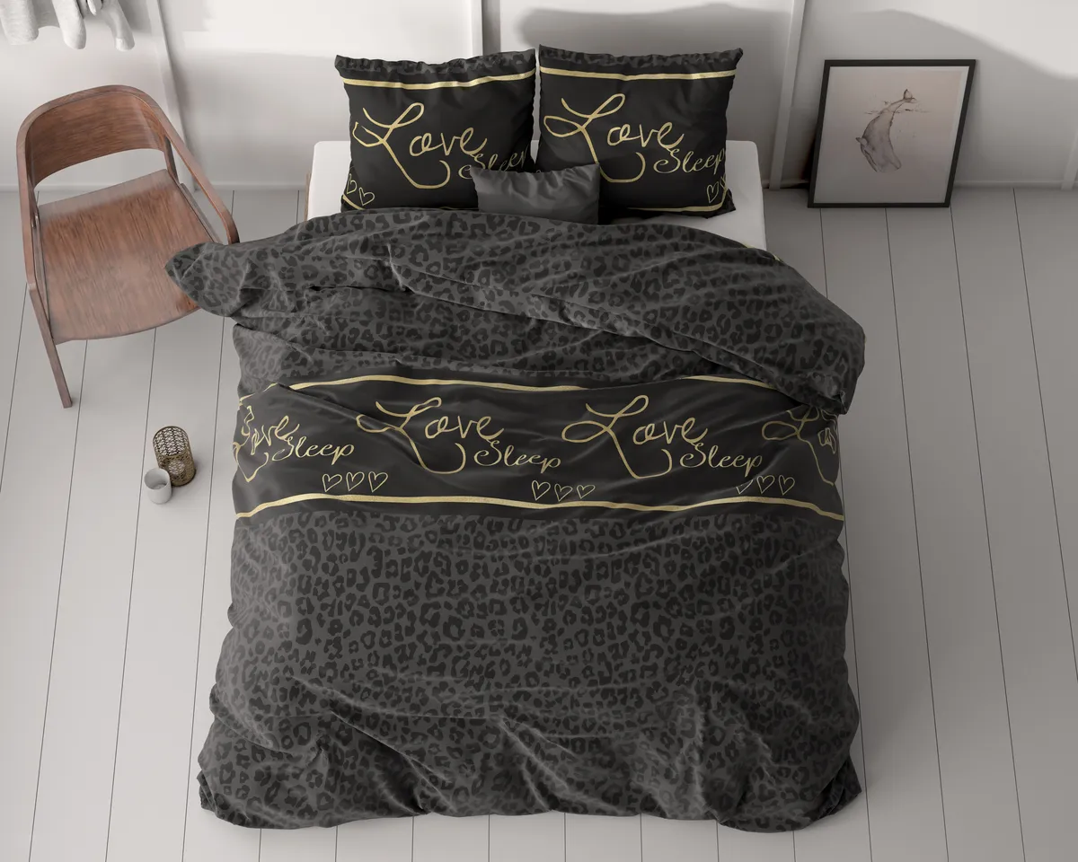 Sleeptime Dark Sleep Dekbedovertrek Zwart Sleeptime Dark Sleep Dekbedovertrek Zwart 2 Sleeptime Dark Sleep Dekbedovertrek Zwart
