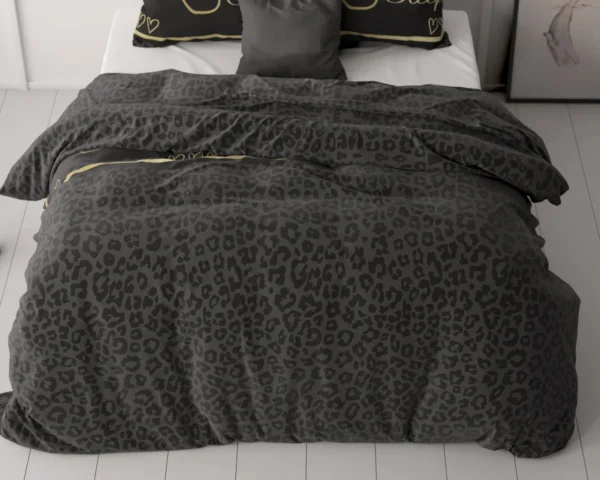 Sleeptime Dark Sleep Dekbedovertrek Zwart