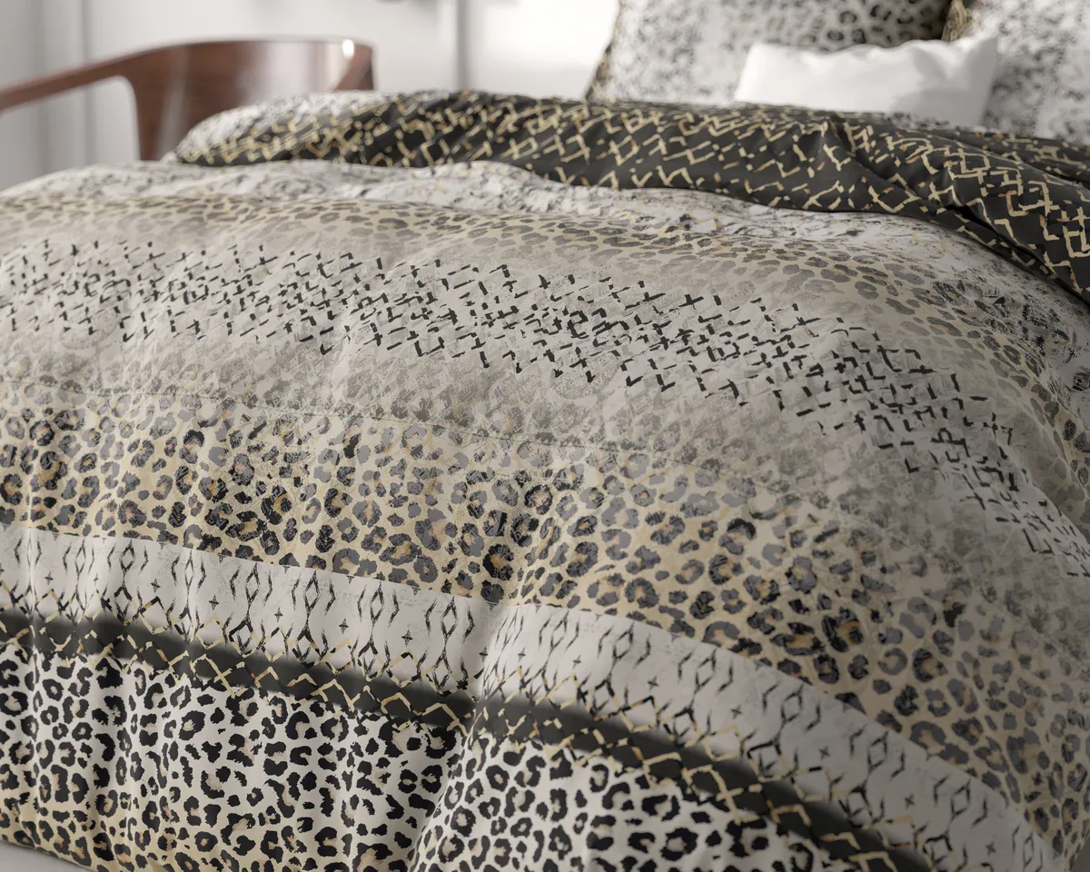 Sleeptime September Dekbedovertrek Grijs Sleeptime September Dekbedovertrek Grijs 3 Sleeptime September Dekbedovertrek Grijs