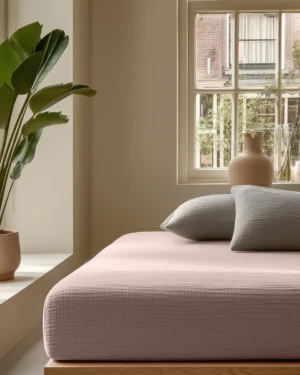 Dreamhouse Luxe Mousseline Comfort Blush Roze